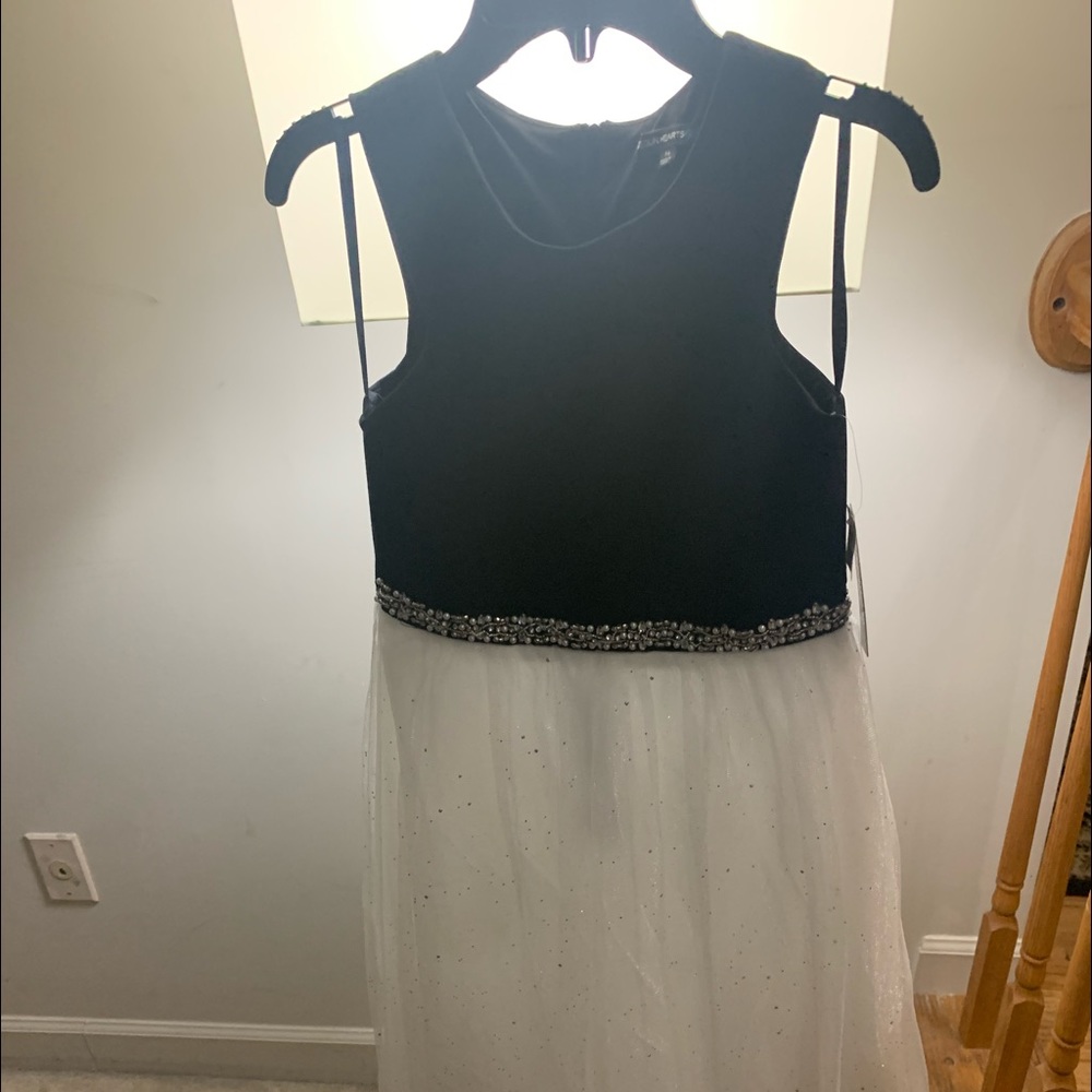 Sequin hearts girls dress